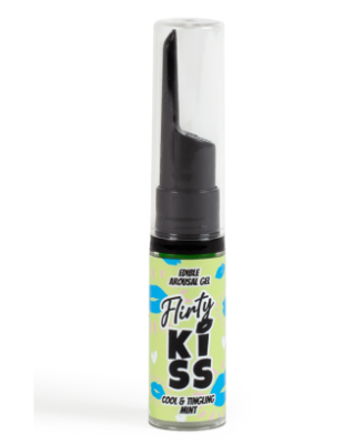 Gels pour Sexe Oral Fraise & Menthe  Flirty Kiss 2×8 gr Secret Play